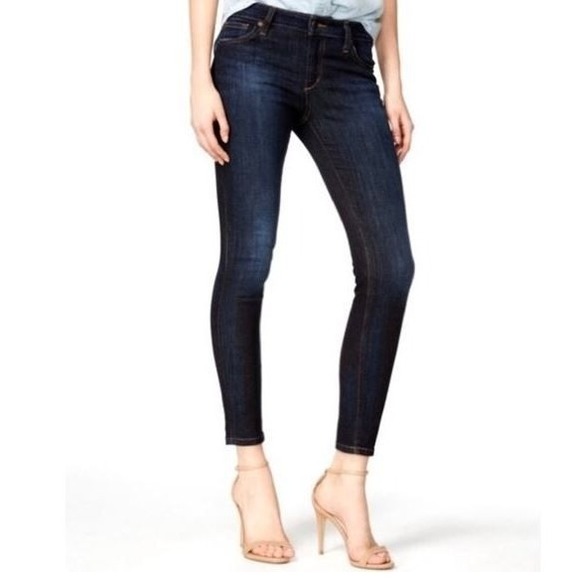 Joe's Jeans Denim - Joes Jeans Dark Wash Katya Skinny Ankle size 27 Stretch Mid Rise